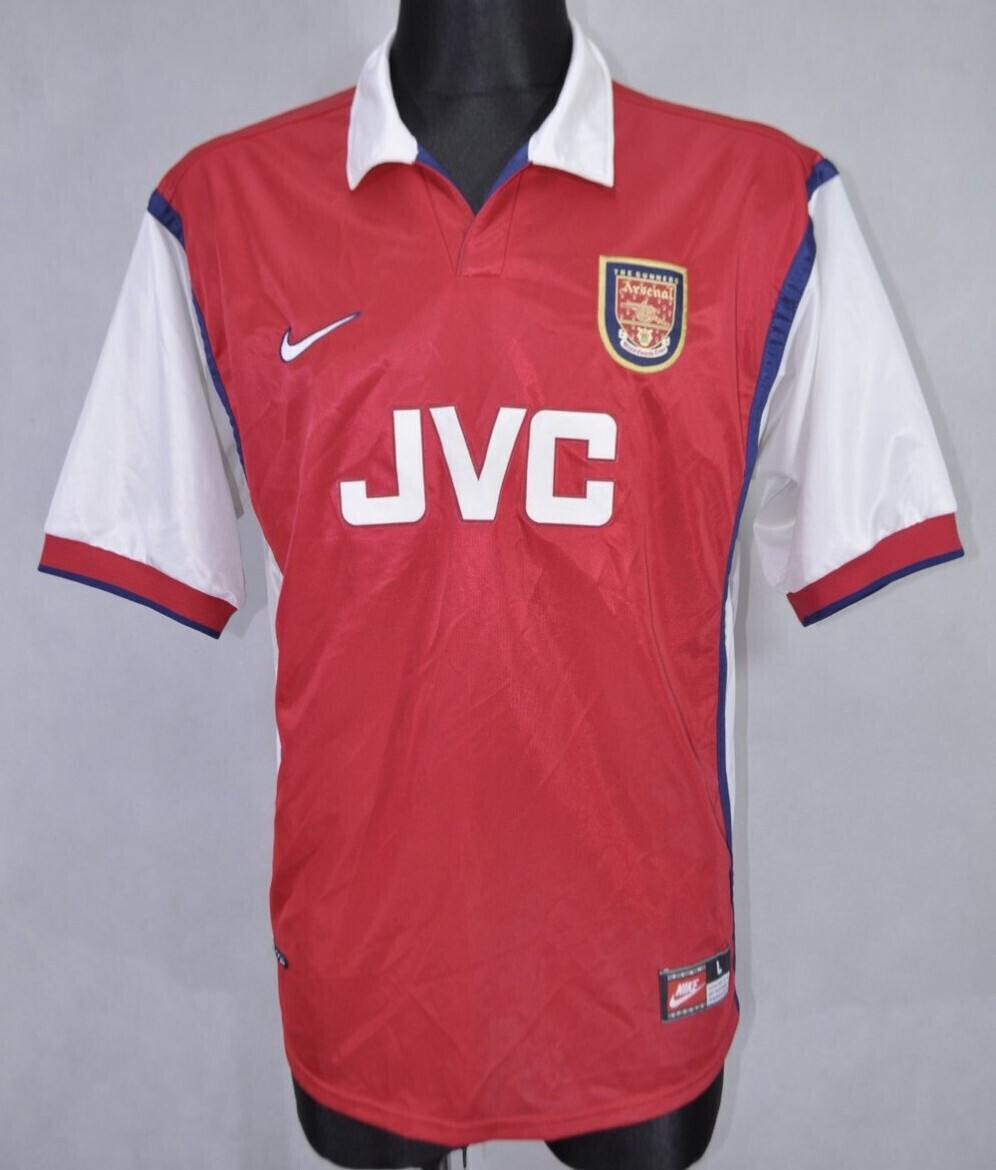 Nike Arsenal 1998-1999 Jvc T-shirt Jersey Red 159764-614 | Skroutz.mt