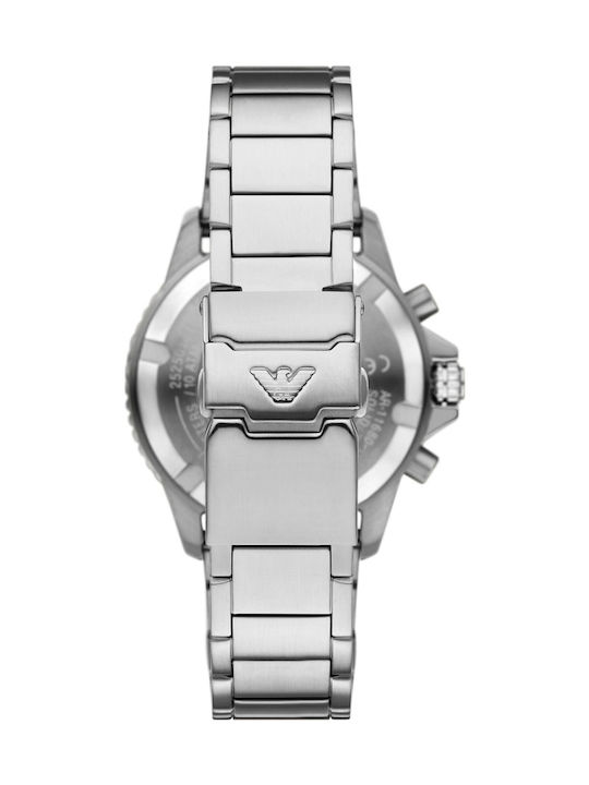 Emporio Armani Ρολόι Solar με Μεταλλικό Μπρασελέ Emporio Armani Ρολόι Solar με Μεταλλικό Μπρασελέ