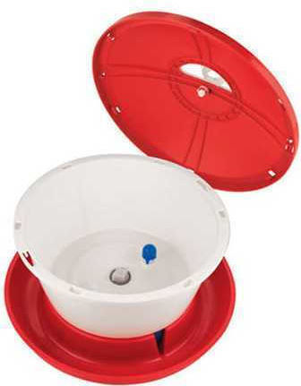 Automatic Plastic Watering Can for Chickens and Poultry with Capacity 6lt 32x32x25cm.