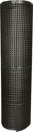 05662 Balcony Safety Net Black Cut-to-Size Height 100cm