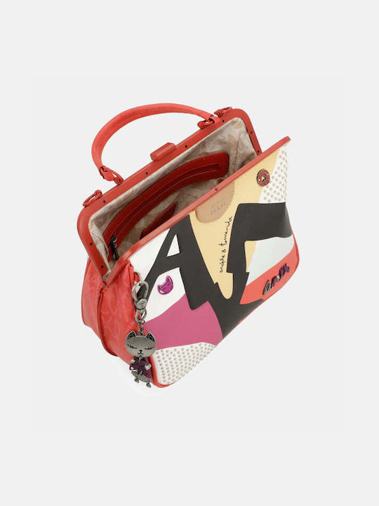 Damen Tasche Schulter Rot