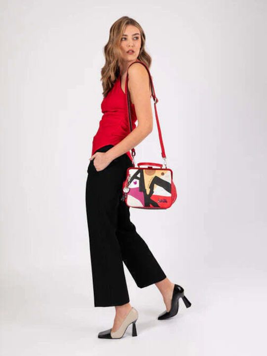 Damen Tasche Schulter Rot