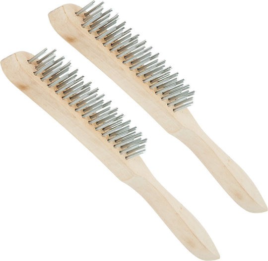 Hendi Holzgriffe Grillbürsten 29cm 2Stück
