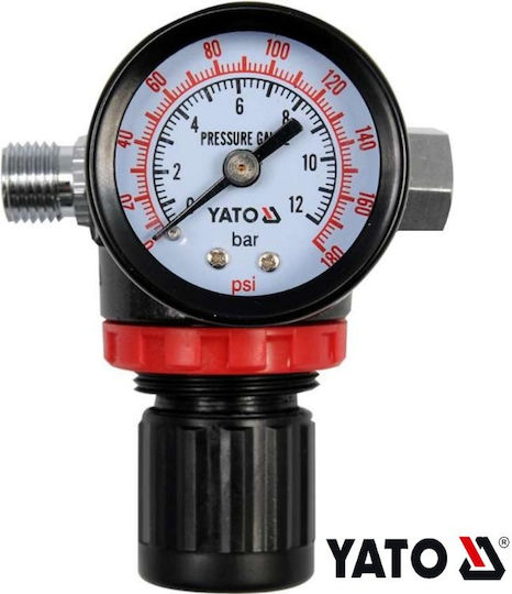 Yato Gas Regulators με Μανόμετρο 1/4'' YT-2381