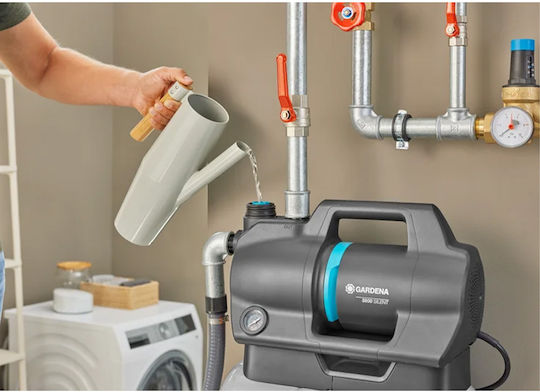 Gardena Hydrophore Set 3900 Silent Single Phase Water Pressure Pump without Container 650W