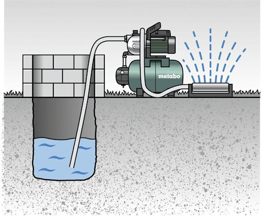 Metabo Hww 6000/25 Einphasig Wasserdruckpumpe Ohne Behälter