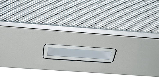Tesla Șemineu Hotă 90cm Inox
