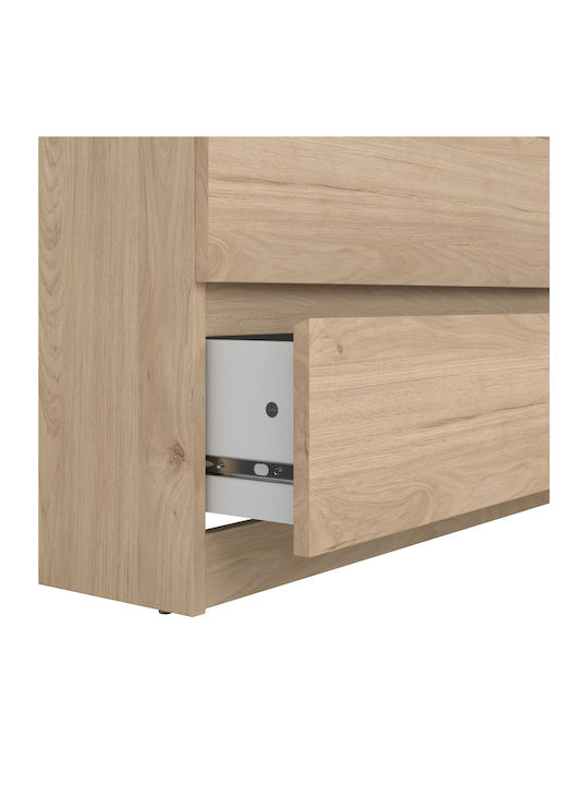 Συρταριέρα Креватокамарас Дървена Jackson Hickory 77x50x111.3бр