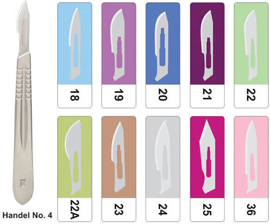 Medical Scalpel No4 10-100-04