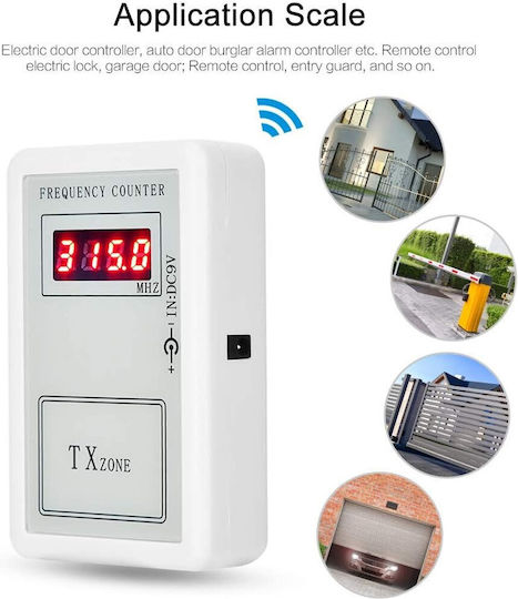 Garage Remote Control Frequency Detector