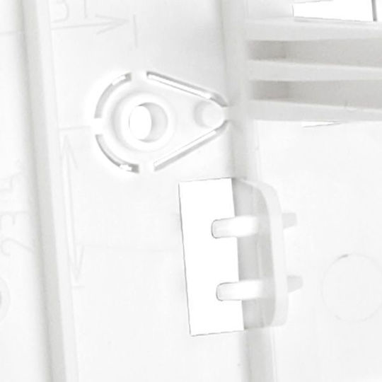 Satel Security Access-Control Keypad with Screen White VERSA 15-KLCD