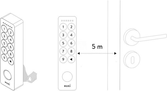 Nuki Keypad Security Access-Control Keypad Black