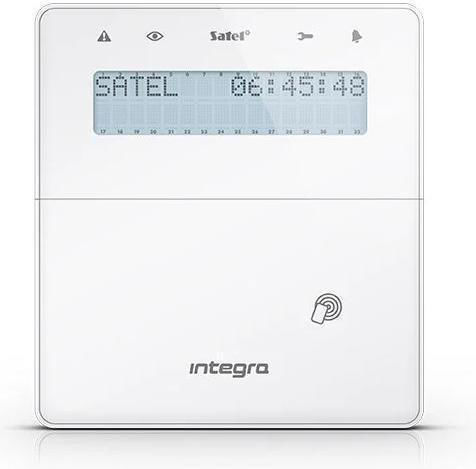 Satel Security Access-Control Keypad with Screen White