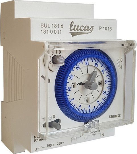 Lucas Analog Zeitverzögerungsrelais mit Reserve 150 Stunden