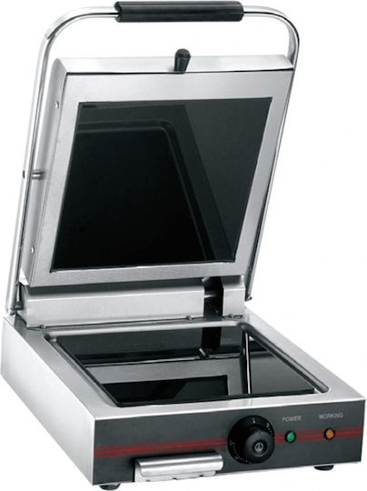 Karamco EC-1 Commercial Sandwich Maker with Ceramic Flat Top and Flat Bottom 1600W