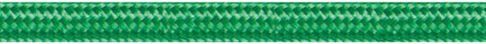 VK Lighting Υφασμάτινο Καλώδιο 2x0.75mm² 1m σε Πράσινο Χρώμα 1m 47143-015654