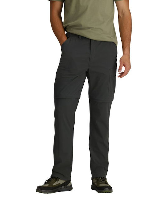 Royal Robbins Ανδρικό Μακρύ Παντελόνι Πεζοπορίας Γκρι