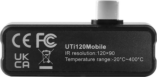 Uni-T MIE0473 Handheld Thermal Camera für Temperaturen bis 400°C für Mobilgeräte