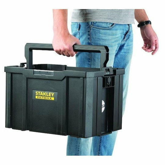 Stanley FatMax TSTAK Plastic Tool Storage Box W32xL32xH27.5cm FMST1-75794