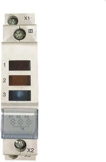Gacia Triple Panel Indicator White Light