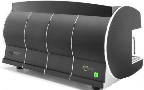 Wega MyConcept EVD Мат черно Професионална Еспресо Машина с 3 Група Р104xД60xВ59см