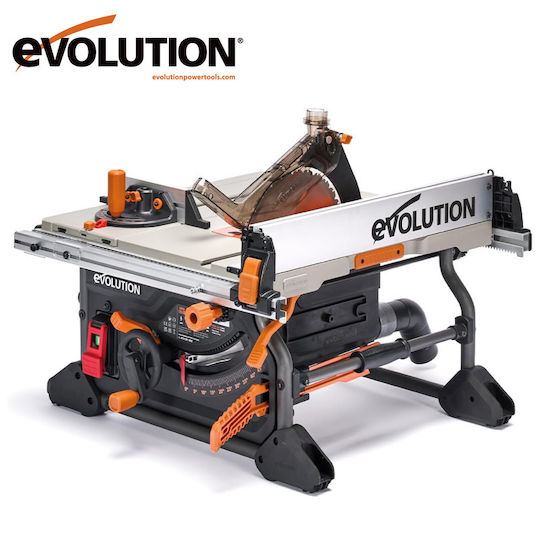 Evolution R255TBL Дърводелски трион с мощност 1650W и Диаметър на диска за рязане 255мм