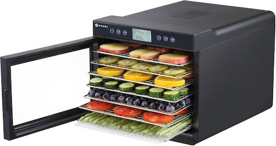 Hendi Commercial Food Dryer & Dehydrator 7-Tray 500W 40x51x40cm