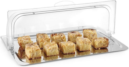 Hendi Πλαστικό Roll Top Ορθογώνιο Καπάκι Δίσκου 54x33x18εκ.