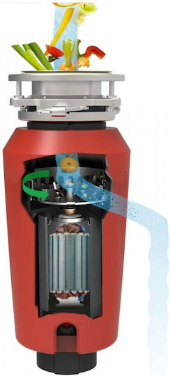 Franke Elite Slimline 75 Garbage Disposal Power 3/4hp 16x38.6cm