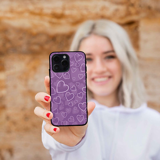 Sonique Heart Series Case for OnePlus Nord 2 5G Violet