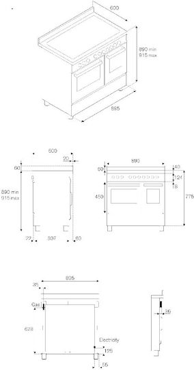 Bertazzoni Arzător Her9 6l 2e Ne T