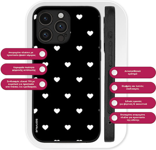 Калъф Sonique Heart Series за Oneplus 12 5g Черен 02