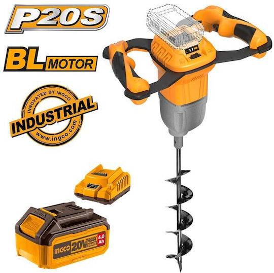 Ingco Battery Earth Auger with Spike CEALI208011