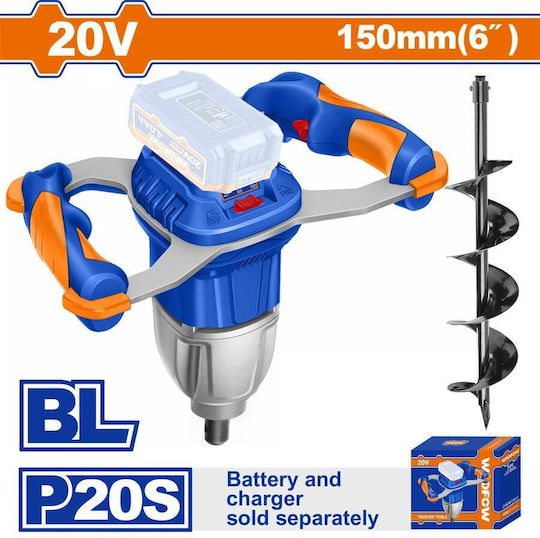 Wadfow Battery Earth Auger with Spike Solo WQE15801