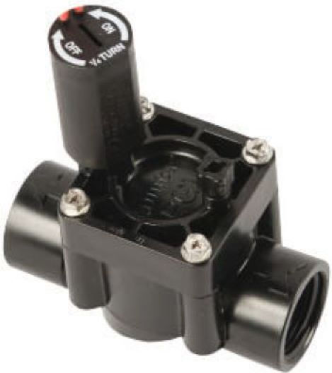 Hunter Industries Elektrische Rasensprenger-Ventil 24V Mit Gewindegröße 1" Weiblich (M/W) PGV-100G