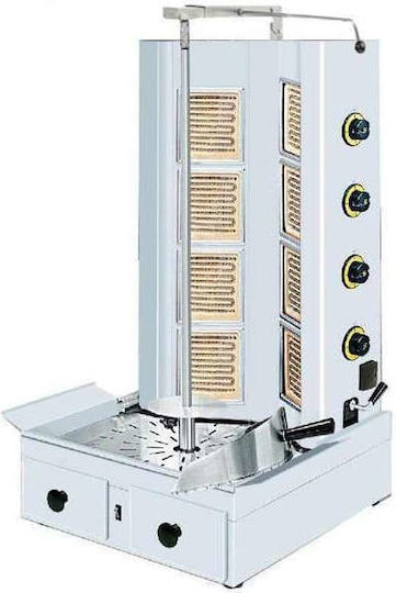Sergas Машина за Донер Кебап Електрическа GE4N с въртяща се платформа за 70кг