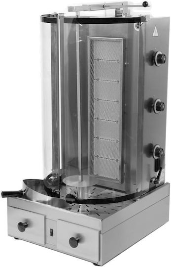 Sergas Μηχανή Γύρου Υγραερίου DG7N με Γυριέρα για 70kg