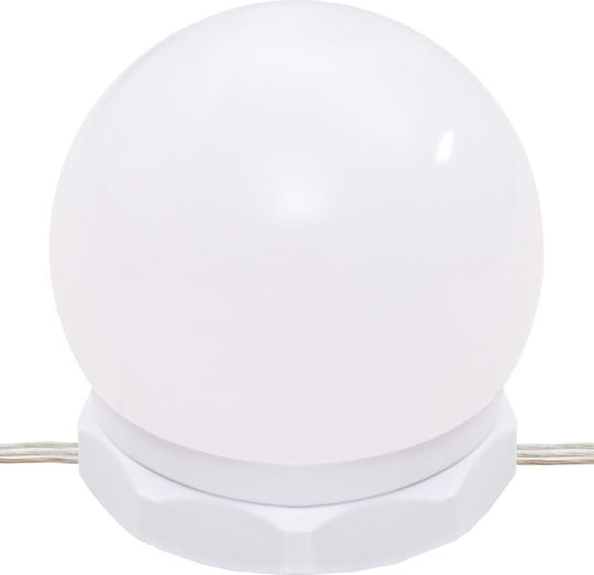 vidaXL USB Vanity Mirror LED Light L60xW31.5xH62cm