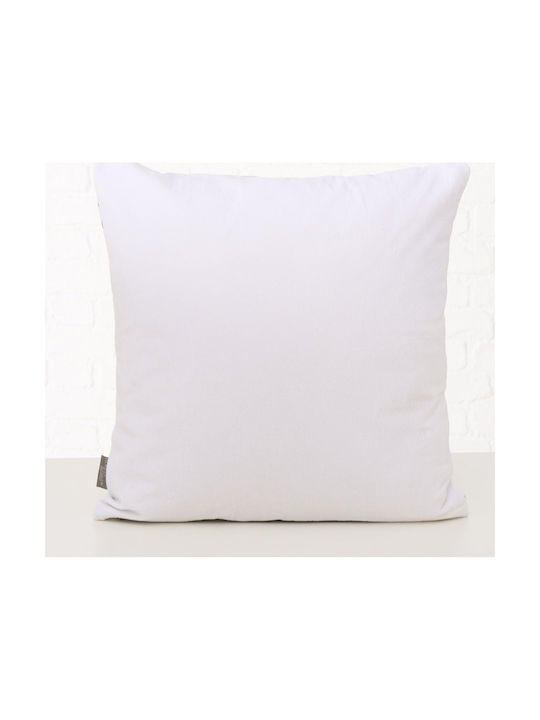 Boltze Μαξιλάρι Καναπέ Λευκό 45x45εκ.