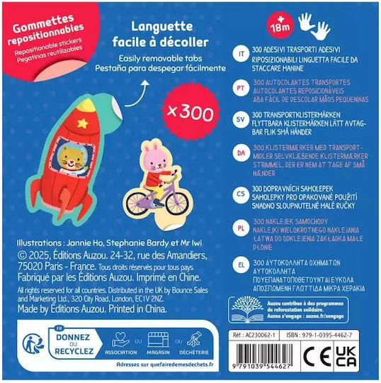 Auzou Autocolante 300buc