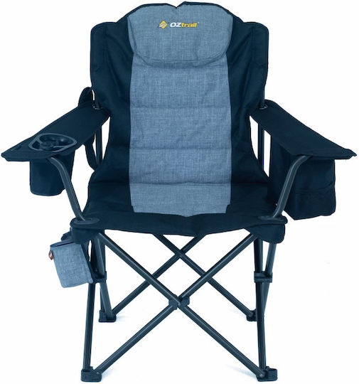 OZtrail Chair Beach Black