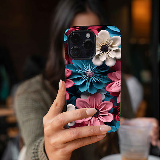 Sonique 3D Flower Series Case for OnePlus 11 5G Pink 01