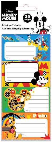 Diakakis Etichete Caiete Mickey 20buc