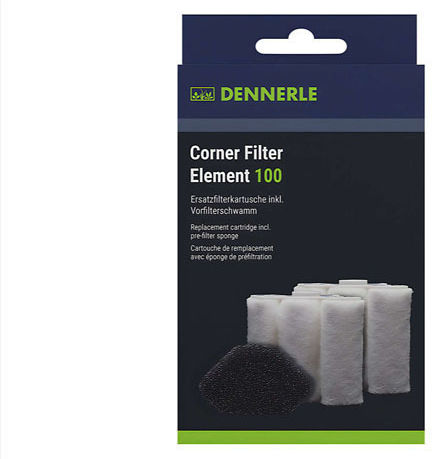 Dennerle Nano Filter Element XXL Filter-Zubehör für Aquarium 2 Stück