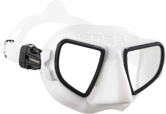CressiSub Silicone Diving Mask Atom White