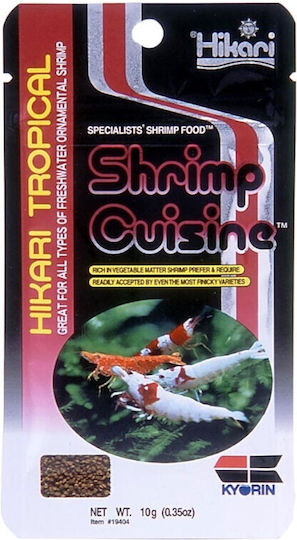 Hikari Cuisine Sinking Shrimp Food Granules with Spirulina 10gr