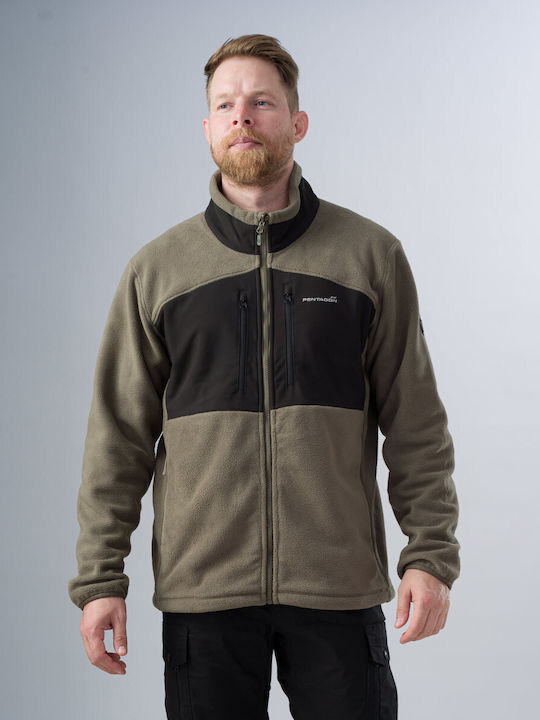 Pentagon Ajax Strickjacke Fleece Schwarz Pentagon Ajax Strickjacke Fleece Schwarz