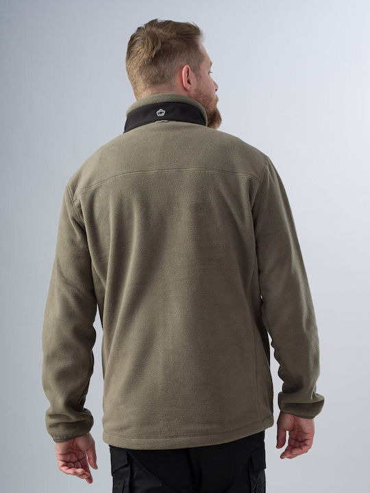 Pentagon Ajax Κυνηγετική Ζακέτα Fleece Μαύρο