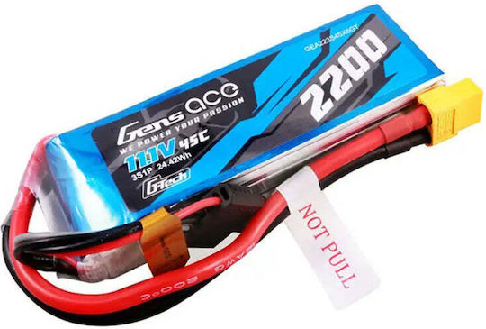 Gens Ace Ace Classic Μπαταρία Li-Po 11.1V 2200mAh 45C 3S XT60 για Τηλεκατευθυνόμενο
