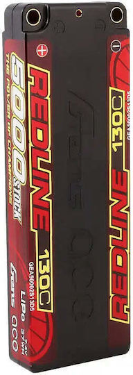 Gens Ace Redline Батерия Li-Po 7.4V 5000mAh 130C 2S за RC Превозно Средство 2 Бройки